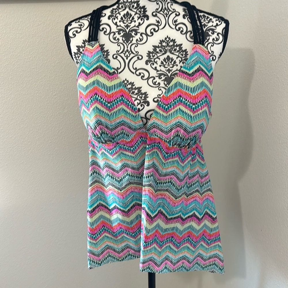 Aqua Couture swim top size XL